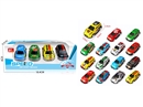 PULL BACK DIE-CAST CAR 4PCS