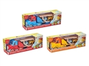 FREE WAY WOODEN TRUCK W/LIGHT & MUSIC(INCLUDE BATTERY)