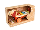 FREE WAY WOODEN ANIMALS XYLOPHONE W/LIGHT & MUSIC(NOT INCLUDE BATTERY)