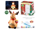DIY PAINTED PIGGY BANK W/NIGHT LIGHT