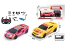 1:20 4-CHANNE R/C CAR W/LIGHT(INCLUDED BATTERY),2COLOURS