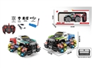 2.4G 1:16 9-CHANNE R/C CAR W/LIGHT & MUSIC(INCLUDED BATTERY),2COLOURS