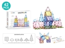 7.5CM MAGNETIC BUILDING TILES 42PCS