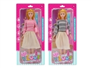 11.5"SOLID BODY DOLL W/ACCESSORIES,2ASST