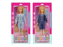 11.5"SOLID BODY DOLL W/ACCESSORIES,2ASST