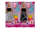 11.5"SOLID BODY DOLL W/ACCESSORIES，2ASST