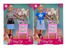 11.5"SOLID BODY DOLL W/ACCESSORIES，2ASST
