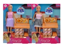 11.5"SOLID BODY DOLL W/ACCESSORIES，2ASST