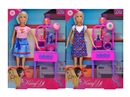 11.5"SOLID BODY DOLL W/ACCESSORIES，2ASST