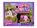 11.5"SOLID BODY DOLL W/SOUND & ACCESSORIES