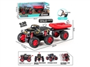 1:30 DOUBLE FRICTION DIE-CAST CAR SET W/LIGHT & MUSIC & CAN OPEN THE DOOR