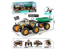 1:30 DOUBLE FRICTION DIE-CAST CAR SET W/LIGHT & MUSIC & CAN OPEN THE DOOR