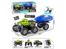 1:30 DOUBLE FRICTION DIE-CAST CAR SET W/LIGHT & MUSIC & CAN OPEN THE DOOR