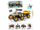 1:30 DOUBLE FRICTION DIE-CAST CAR SET W/LIGHT & MUSIC & CAN OPEN THE DOOR
