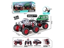 1:30 DOUBLE FRICTION DIE-CAST CAR SET W/LIGHT & MUSIC & CAN OPEN THE DOOR