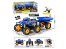 1:30 DOUBLE FRICTION DIE-CAST CAR SET W/LIGHT & MUSIC & CAN OPEN THE DOOR
