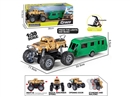 1:30 DOUBLE FRICTION DIE-CAST CAR SET W/LIGHT & MUSIC & CAN OPEN THE DOOR