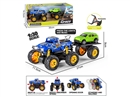 1:30 DOUBLE FRICTION DIE-CAST CAR SET W/LIGHT & MUSIC & CAN OPEN THE DOOR