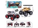 1:30 DOUBLE FRICTION DIE-CAST CAR 2PCS W/LIGHT & MUSIC & CAN OPEN THE DOOR