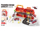 PARKING LOT W/1PCS DIE-CAST CAR，36PCS