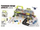 PARKING LOT W/1PCS DIE-CAST CAR，36PCS