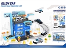 PARKING LOT W/1PCS DIE-CAST CAR，31PCS