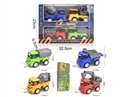 FRICTION CONSTRUCTION CAR SET