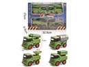 FRICTION MILITARY TRUCK SET