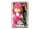 14CM RUBBER DOLL W/KEYCHAIN