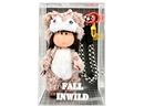14CM RUBBER DOLL W/KEYCHAIN