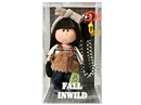 14CM RUBBER DOLL W/KEYCHAIN