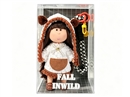 14CM RUBBER DOLL W/KEYCHAIN