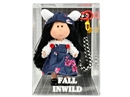 14CM RUBBER DOLL W/KEYCHAIN
