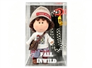 14CM RUBBER DOLL W/KEYCHAIN