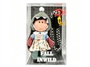 14CM RUBBER DOLL W/KEYCHAIN