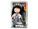 14CM RUBBER DOLL W/KEYCHAIN
