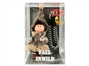 14CM RUBBER DOLL W/KEYCHAIN