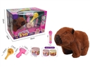 B/O PLUSH PET SET W/SOUND(NO INCLUDED BATTERY)