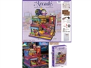 3D WOODEN BUILDING BLOCKS W/LIGHT & MUSIC（NOT INCLUDED BATTERY）