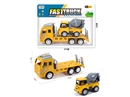 FRICTION TRUCK W/FREE WAY CONSTRUCTION CAR