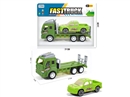 FRICTION TRUCK W/FREE WAY CAR