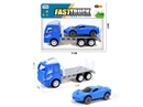 FRICTION POLICE CAR W/FRICTION CAR