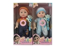14"BLOW MOLD DOLL W/4 SOUND IC & ACCESSORIES,3ASST