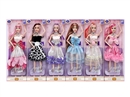 11.5"JOINTS BODY DOLL，6ASST