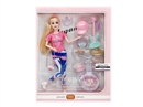 11.5"JOINTS BODY DOLL W/ACCESSORIES