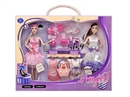 11.5"JOINTS BODY DOLL 2PCS W/ACCESSORIES
