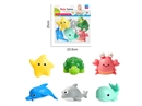 VINYL TOYS 6PCS