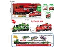 CATAPULT CAR SET W/CAR 4PCS,2COLOURS