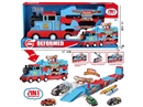 DEFORMATION CATAPULT CAR SET W/CAR 4PCS