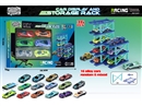 CARS DISPLAY  STORAGE RACK W/FREE WAY DIE-CAST CAR 6PCS